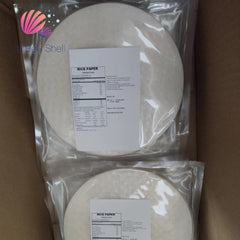 Frühlingsrollenpapier 340 g transparentes Pfannkuchen-Reispapier Frühlingsrollenpapier Reispapier für Lebensmittel Cark Art