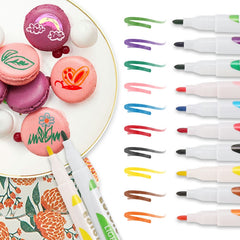 Food Coloring Marker Pen Children's DIY Toys Gourmet Writers Drawing Tools Marker Pen
