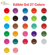 28g Food Coloring Gel for Baking Fondant Cream Macaron Edible Gel Colors Cake Decorating