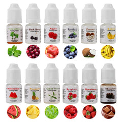 12 Geschmacksessenz Lebensmittelqualität öllöslicher Zusatzstoff Rohstoff Aromastoff Aromacreme Backkuchen Lipgloss DIY Lipgloss