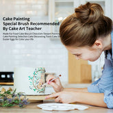 One Pack 10 Pieces Food Coloring Marker Pen For Decorating Cake Cookies Biscuits Brush Bread Markers Pen DIY Baking Tool