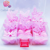 380pcs Edible Butterfly Wafer Rice Paper Cake Toppers – Wedding, Birthday, Cupcake & Party Decorations
