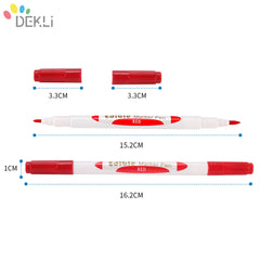 Double Sided Food Grade Gourmet Writers Food Coloring Marker Pen Children's DIY Toys Gourmet Writers Drawing Tools Marker Pen