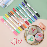 Double Sided Food pen For Decorating Cakes Cookies Biscuits Brush DIY Baking Tool