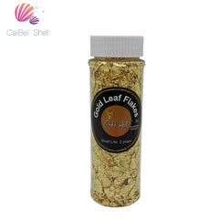 Edible Gold Leaf Silver Flakes for Cake Baking Cake Decorating Decorative Dishes Cooking Arts Craft