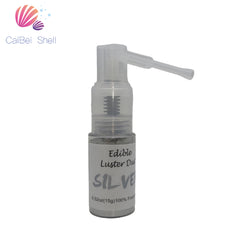 15g Gold Silver Luster Dust Glitter Powder Gold Powder Spray Bottle for decoration cake tools